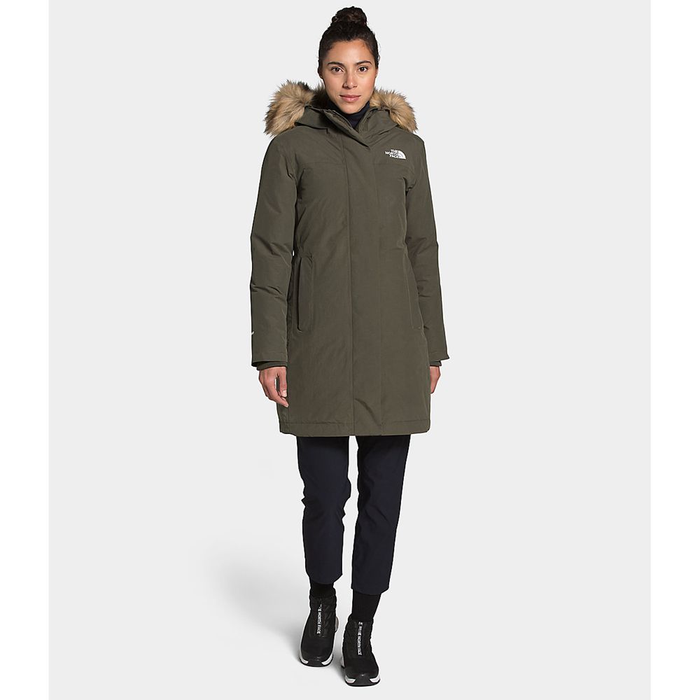 The North Face Parka Womens Australia - The North Face Arctic Taupe (WBE-987256)